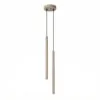 Pastelo Twin Cylinder Pendant Light - Taupe Uncategorized Great Lighting UK Ltd