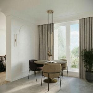 Pastelo Twin Cylinder Pendant Light - Taupe Uncategorized Great Lighting UK Ltd