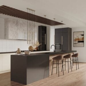 Pastelo 3-Light Cylinder Pendant Cluster - Taupe Uncategorized Great Lighting UK Ltd