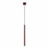 Pastelo Single Cylinder Pendant Light - Burgundy Uncategorized Great Lighting UK Ltd
