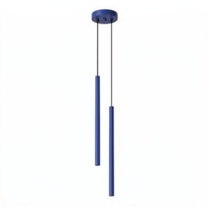 Pastelo Twin Cylinder Pendant Light - Ultramarine Uncategorized Great Lighting UK Ltd