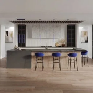 Pastelo Twin Cylinder Pendant Light - Ultramarine Uncategorized Great Lighting UK Ltd