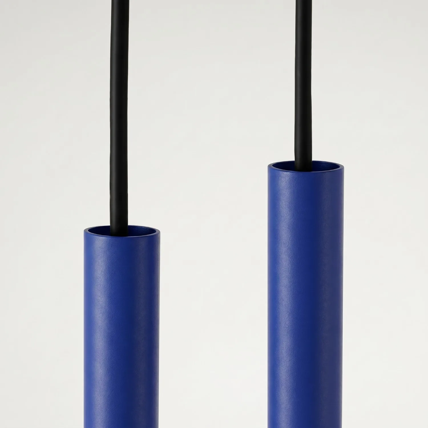 Pastelo Twin Cylinder Pendant Light - Ultramarine Uncategorized Great Lighting UK Ltd