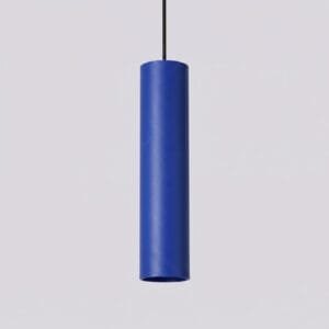 Pastelo 3-Light Cylinder Pendant Cluster - Ultramarine Uncategorized Great Lighting UK Ltd