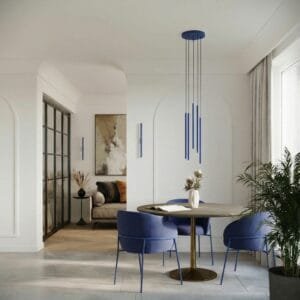 Pastelo Wall Light - Ultramarine Uncategorized Great Lighting UK Ltd