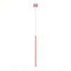 Pastelo Single Cylinder Pendant Light - Pink Uncategorized Great Lighting UK Ltd