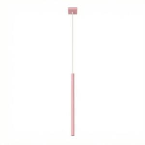 Pastelo Single Cylinder Pendant Light - Pink Uncategorized Great Lighting UK Ltd