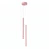 Pastelo Twin Cylinder Pendant Light - Pink Uncategorized Great Lighting UK Ltd
