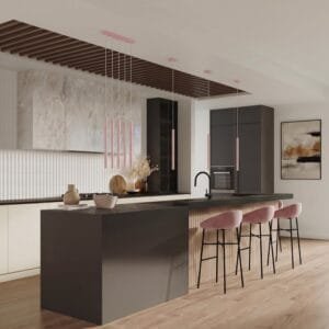 Pastelo Twin Cylinder Pendant Light - Pink Uncategorized Great Lighting UK Ltd