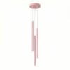 Pastelo 3-Light Cylinder Pendant Cluster - Pink Uncategorized Great Lighting UK Ltd