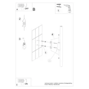 Pastelo Wall Light - Pink Uncategorized Great Lighting UK Ltd