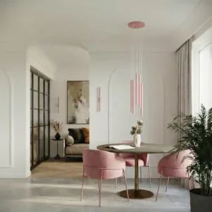 Pastelo Wall Light - Pink Uncategorized Great Lighting UK Ltd
