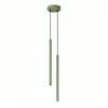Pastelo Twin Cylinder Pendant Light - Sage Uncategorized Great Lighting UK Ltd