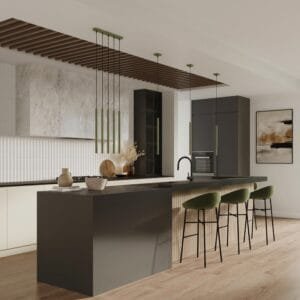 Pastelo Twin Cylinder Pendant Light - Sage Uncategorized Great Lighting UK Ltd