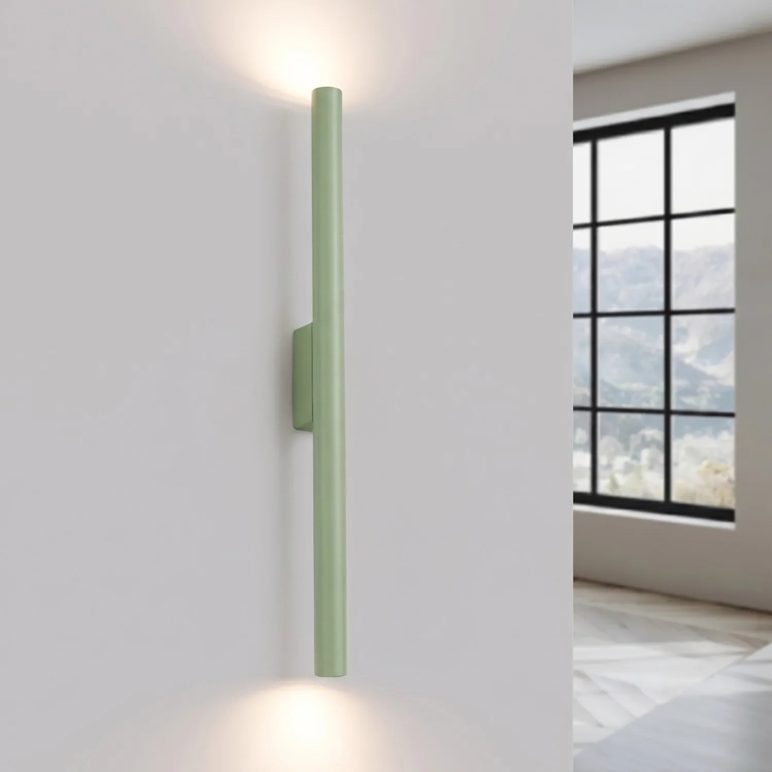 Pastelo Wall Light - Sage Uncategorized Great Lighting UK Ltd