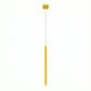 Pastelo Single Cylinder Pendant Light - Yellow Uncategorized Great Lighting UK Ltd