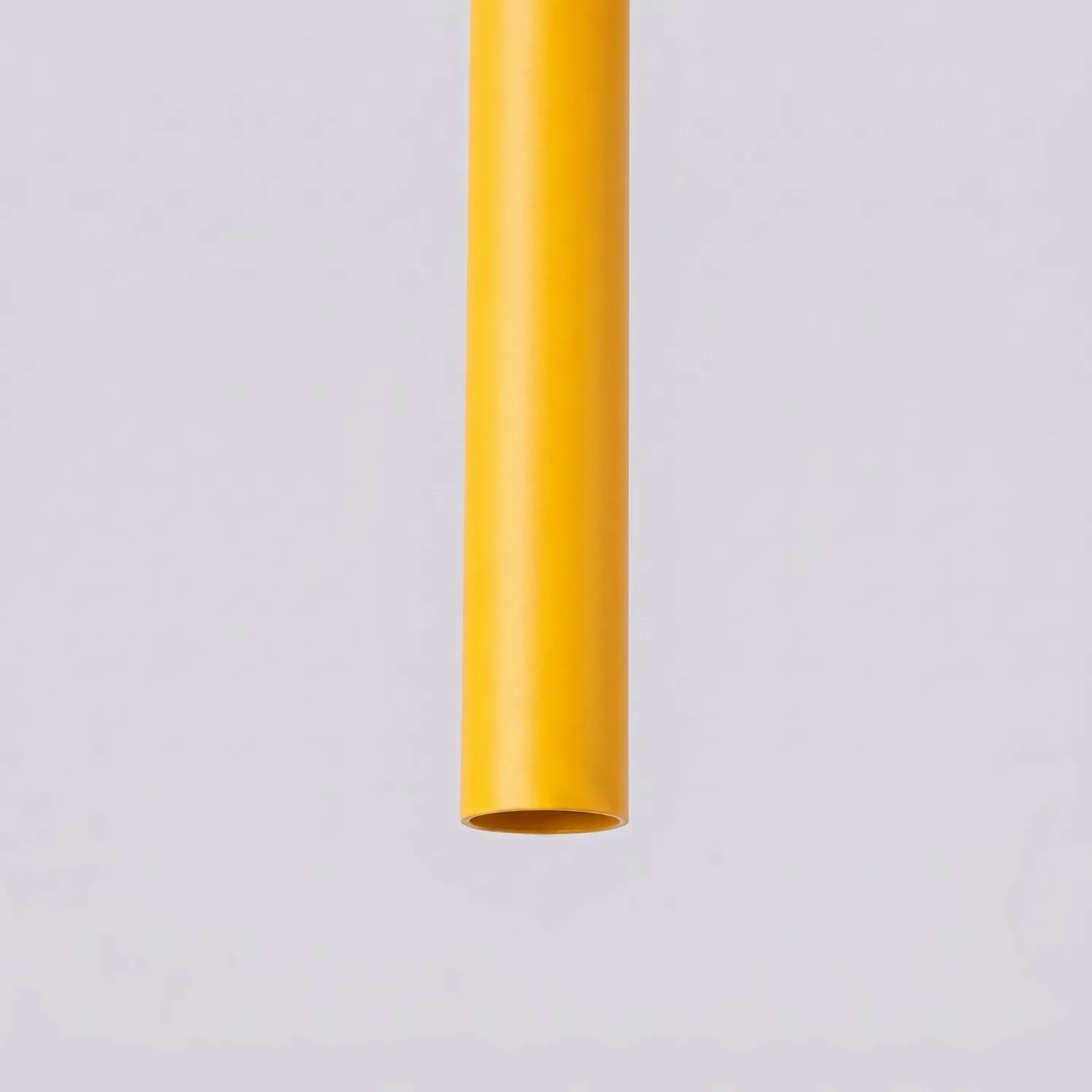 Pastelo Single Cylinder Pendant Light - Yellow Uncategorized Great Lighting UK Ltd