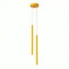 Pastelo Twin Cylinder Pendant Light - Yellow Uncategorized Great Lighting UK Ltd