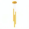 Pastelo 3-Light Cylinder Pendant Cluster - Yellow Coloured Pendant Lights Great Lighting UK Ltd