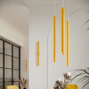 Pastelo Wall Light - Yellow Uncategorized Great Lighting UK Ltd