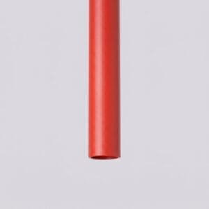 Pastelo Single Cylinder Pendant Light - Red Uncategorized Great Lighting UK Ltd