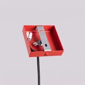 Pastelo Single Cylinder Pendant Light - Red Uncategorized Great Lighting UK Ltd