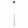 Pastelo Single Cylinder Pendant Light - Brown Uncategorized Great Lighting UK Ltd