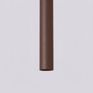Pastelo Single Cylinder Pendant Light - Brown Uncategorized Great Lighting UK Ltd