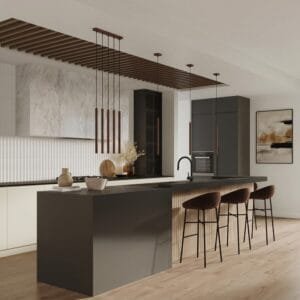 Pastelo Twin Cylinder Pendant Light - Brown Uncategorized Great Lighting UK Ltd