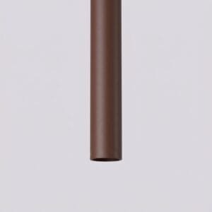 Pastelo Twin Cylinder Pendant Light - Brown Uncategorized Great Lighting UK Ltd