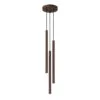 Pastelo 3-Light Cylinder Pendant Cluster - Brown Cylinder & Pendant Clusters Great Lighting UK Ltd