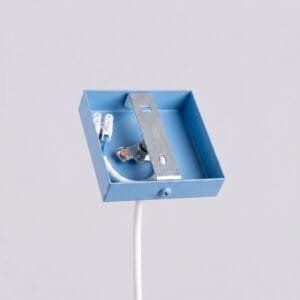 Pastelo Single Cylinder Pendant Light - Azure Cylinder Pendant Lights Great Lighting UK Ltd