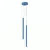 Pastelo Twin Cylinder Pendant Light - Azure Uncategorized Great Lighting UK Ltd