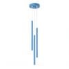 Pastelo 3-Light Cylinder Pendant Cluster - Azure Uncategorized Great Lighting UK Ltd