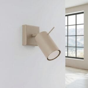 Ring Wall Spotlight - Taupe Uncategorized Great Lighting UK Ltd