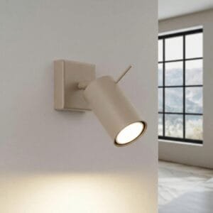 Ring Wall Spotlight - Taupe Uncategorized Great Lighting UK Ltd