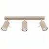 Ring 3-Light Ceiling Bar - Taupe 3 Light Spotlights Great Lighting UK Ltd