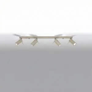 Ring 4-Light Ceiling Bar - Taupe Uncategorized Great Lighting UK Ltd