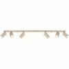 Ring 6-Light Ceiling Bar - Taupe Uncategorized Great Lighting UK Ltd