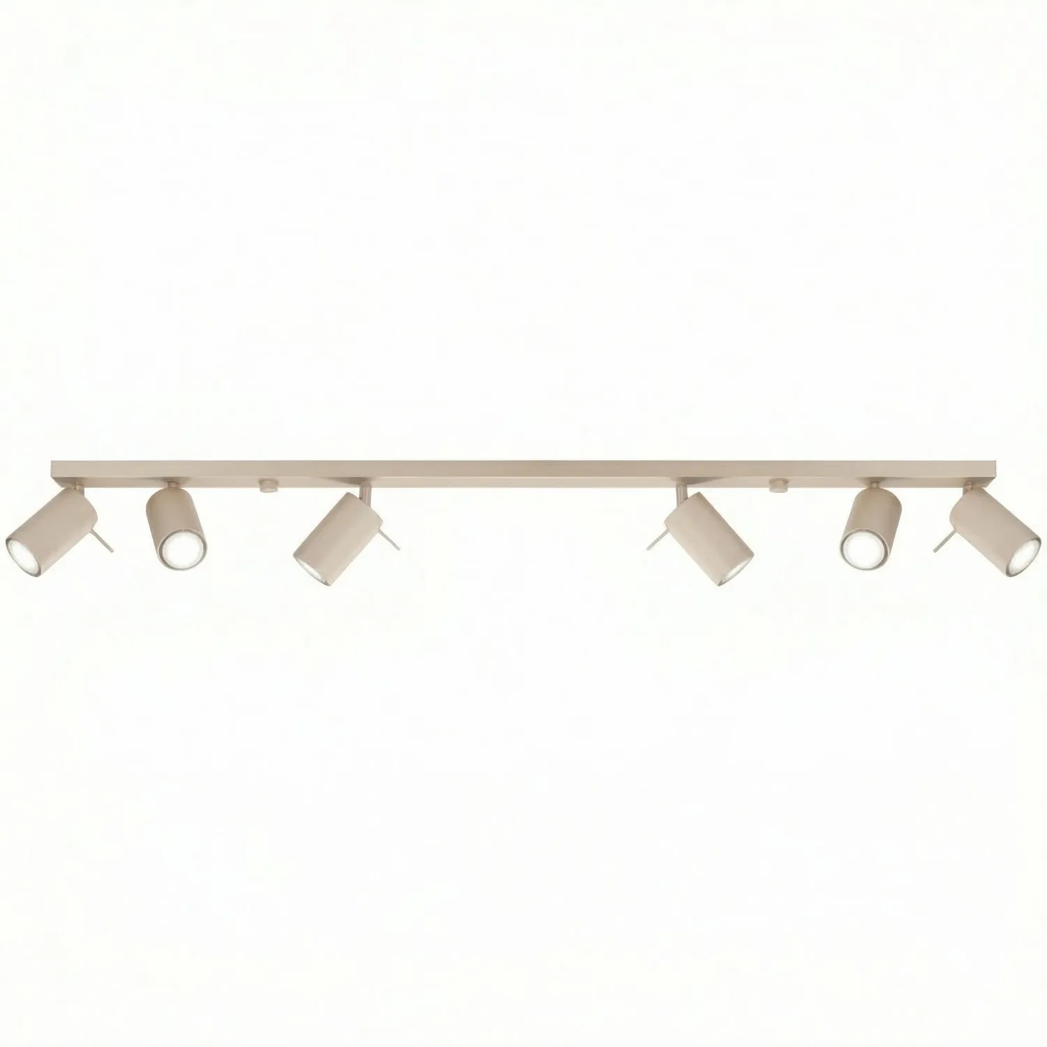 Ring 6-Light Ceiling Bar - Taupe Uncategorized Great Lighting UK Ltd
