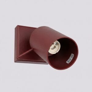 Ring Wall Spotlight - Burgundy Uncategorized Great Lighting UK Ltd