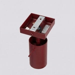 Ring Wall Spotlight - Burgundy Uncategorized Great Lighting UK Ltd