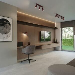 Ring 3-Light Ceiling Bar - Burgundy Uncategorized Great Lighting UK Ltd