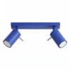 Ring 2-Light Ceiling Bar - Ultramarine Uncategorized Great Lighting UK Ltd