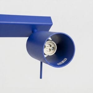 Ring 2-Light Ceiling Bar - Ultramarine Uncategorized Great Lighting UK Ltd