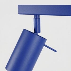 Ring 2-Light Ceiling Bar - Ultramarine Uncategorized Great Lighting UK Ltd