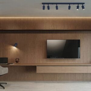 Ring 3-Light Ceiling Bar - Ultramarine Uncategorized Great Lighting UK Ltd