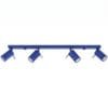 Ring 4-Light Ceiling Bar - Ultramarine Uncategorized Great Lighting UK Ltd