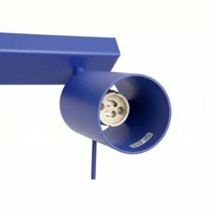 Ring 4-Light Ceiling Bar - Ultramarine Uncategorized Great Lighting UK Ltd
