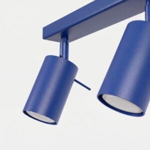 Ring 4-Light Ceiling Bar - Ultramarine Uncategorized Great Lighting UK Ltd